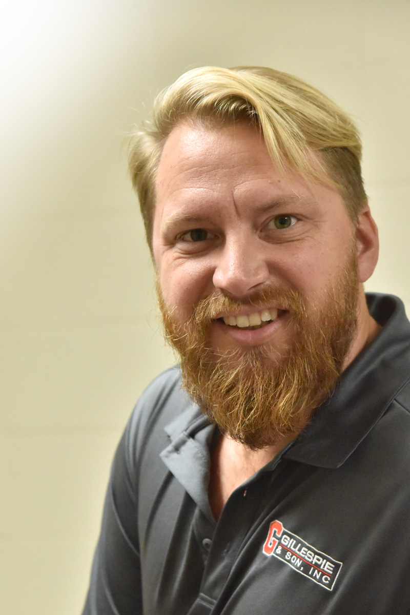 Joe Jablecki, Maintenance & Ready-Mix Manager Gillespie & Son