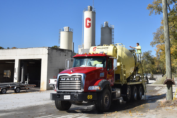 Gillespie & Son Ready Mix Truck Maintenance
